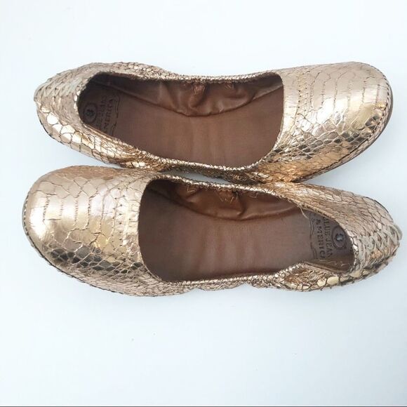 Lucky Brand Rose Metallic Ballet Flats - Picture 4 of 6